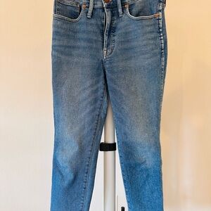 Madewell Stovepipe Jeans